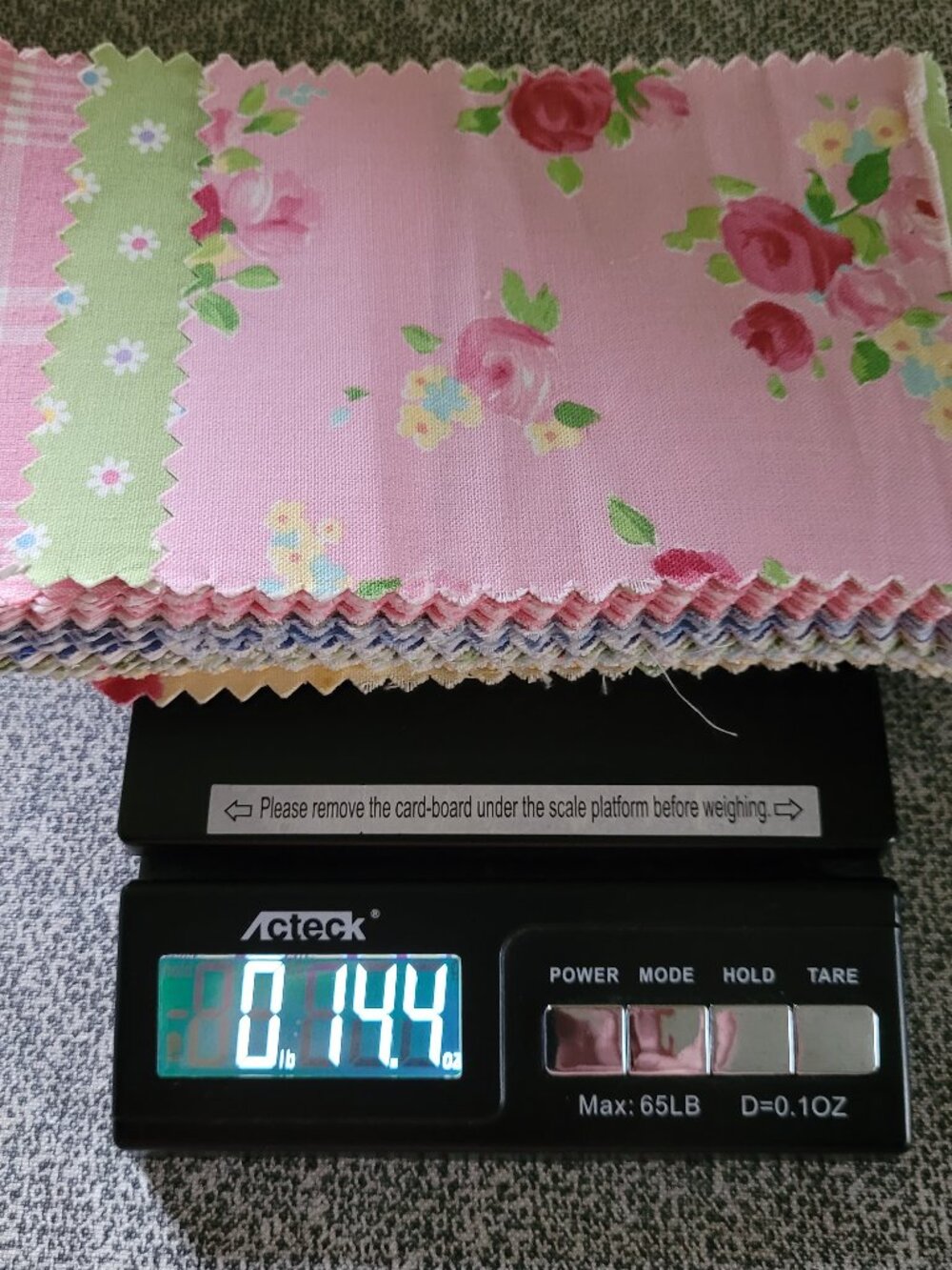 Various Fabric Samples - Cotton and Blends